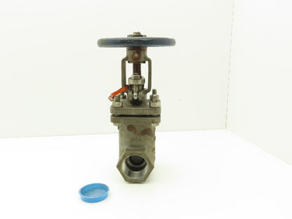 Powell 2490 Gate Valve 2" NPT Forged Steel Rising Stem