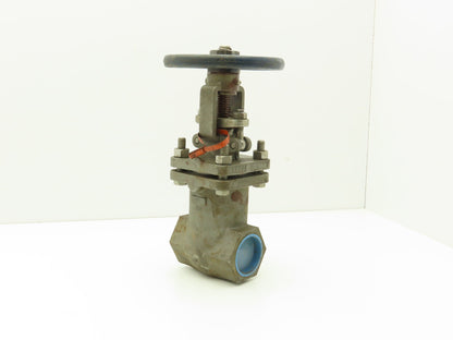 Powell 2490 Gate Valve 2" NPT Forged Steel Rising Stem