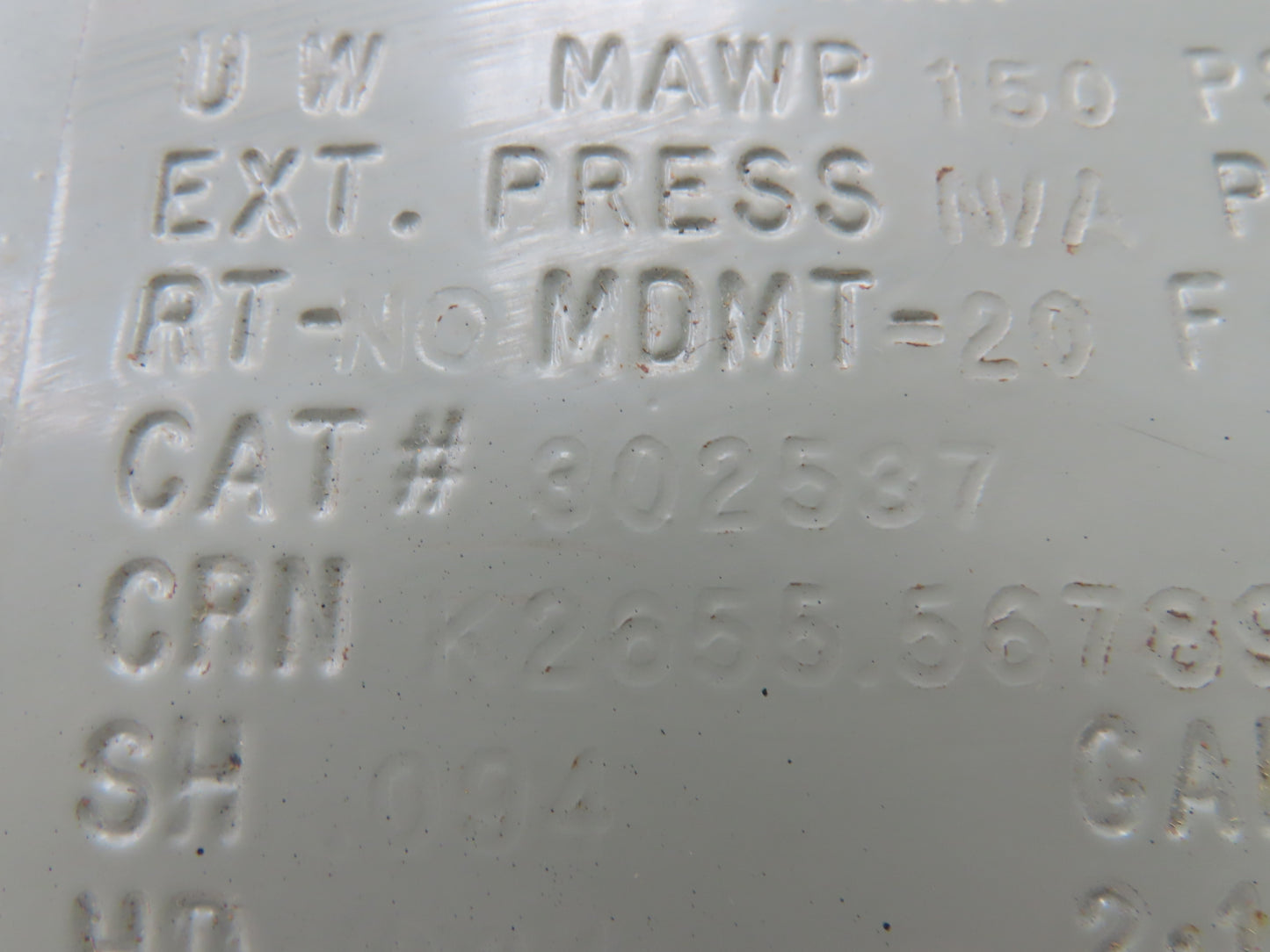 Pneumatic Vertical Receiver Air Compressor Tank 15 Gallon Gray