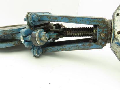 DeZurik 827 Flanged 3" Knife Gate Valve 316SS Rising Stem Metal Seat