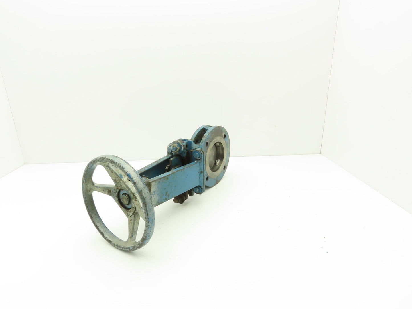 DeZurik 827 Flanged 3" Knife Gate Valve 316SS Rising Stem Metal Seat
