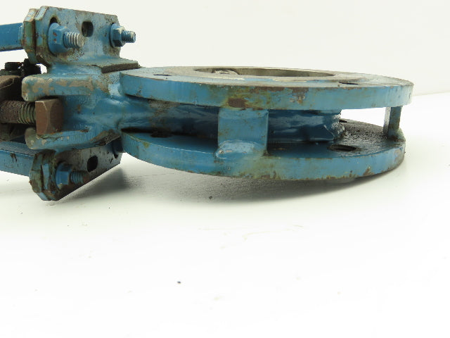 DeZurik 827 Flanged 3" Knife Gate Valve 316SS Rising Stem Metal Seat