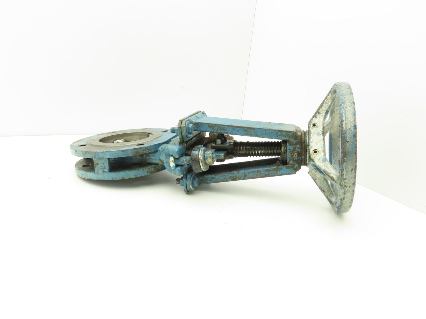 DeZurik 827 Flanged 3" Knife Gate Valve 316SS Rising Stem Metal Seat