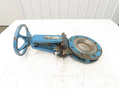 DeZurik 9131320 4" Knife Gate Valve 316 SS Rising Stem Fig. 828