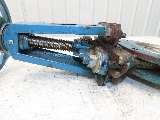 DeZurik 9131320 4" Knife Gate Valve 316 SS Rising Stem Fig. 828