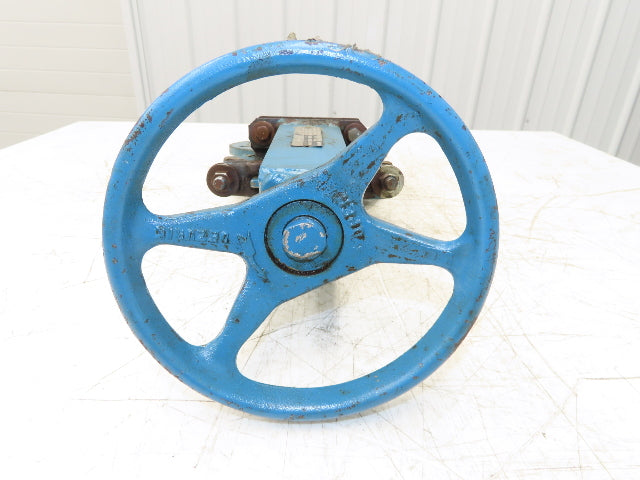 DeZurik 9131320 4" Knife Gate Valve 316 SS Rising Stem Fig. 828