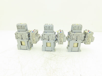 Allen Bradley 193-EA1EB Motor Starter Overload Relay 1.6-5A 120V Coil Lot of 3