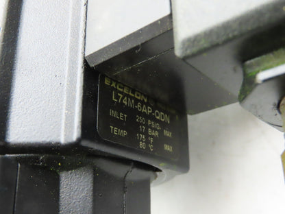 Norgren R74G-6AK-RMG Pneumatic Air Filter Regulator Assembly 3/4" NPT 250 psi