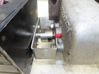 Jamesbury 4" Flanged Ball Valve Pneumatic Air Actuator PMV Positioner