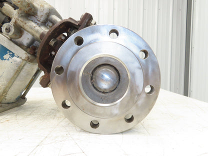Jamesbury 4" Flanged Ball Valve Pneumatic Air Actuator PMV Positioner