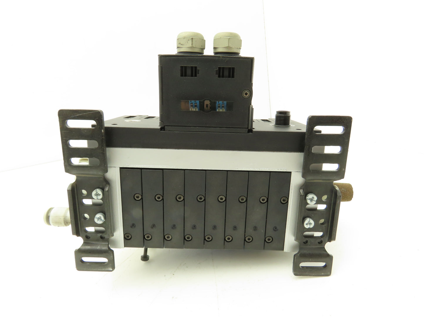 Festo 10P-14-8B-D1-R-Z-6CLL+GCZU 8-Station Solenoid Valve Manifold 24VDC 161 362