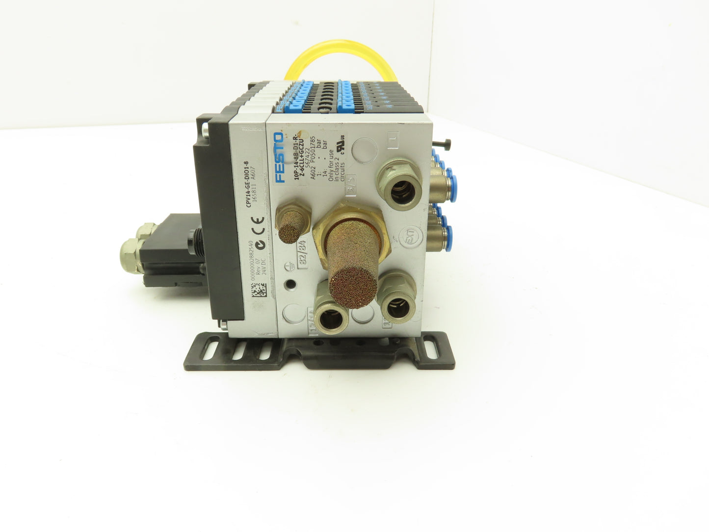 Festo 10P-14-8B-D1-R-Z-6CLL+GCZU 8-Station Solenoid Valve Manifold 24VDC 161 362