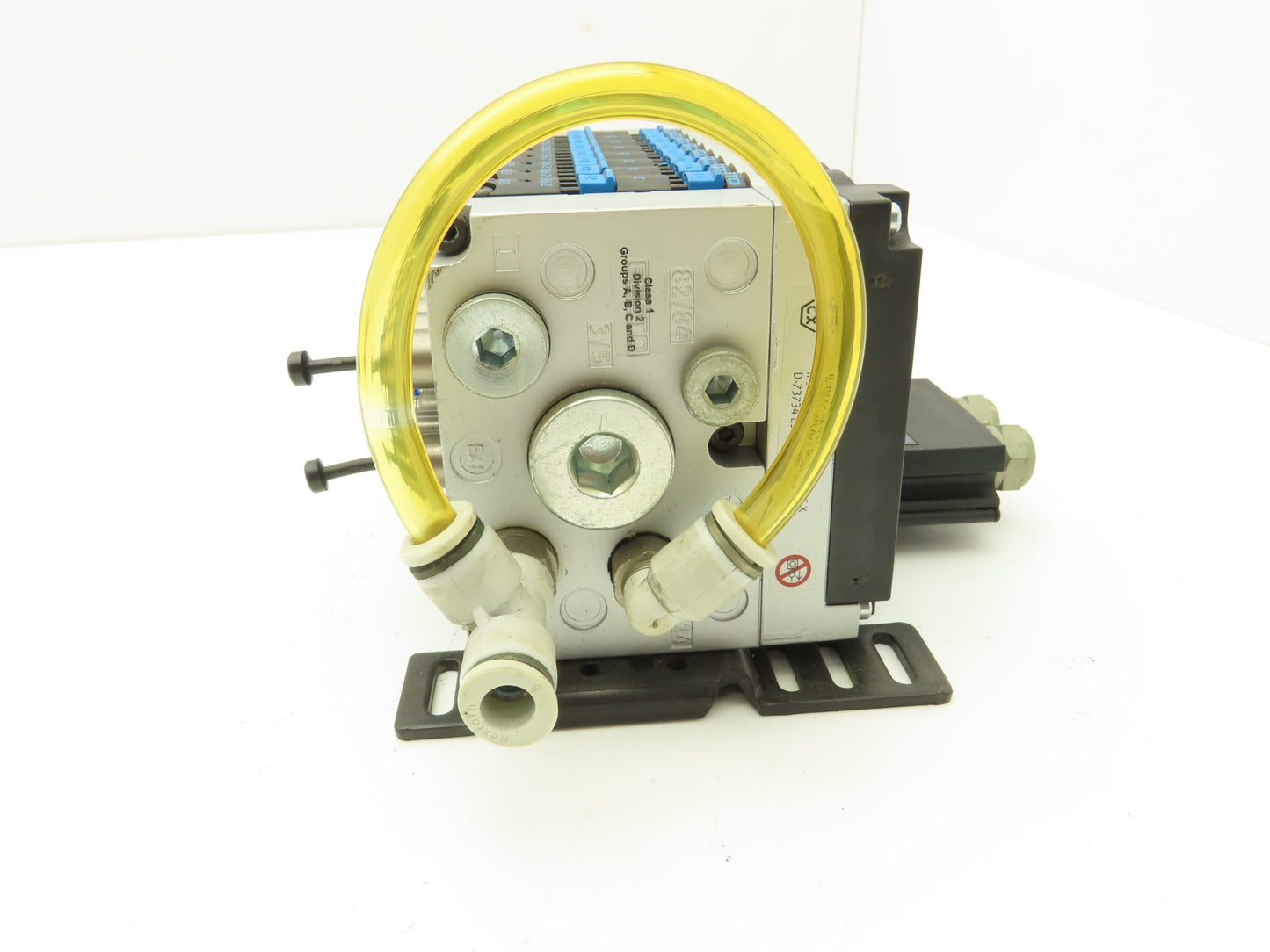 Festo 10P-14-8B-D1-R-Z-6CLL+GCZU 8-Station Solenoid Valve Manifold 24VDC 161 362