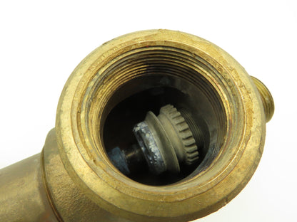 Kunkle Safety Relief Valve Side Outlet 125psig Set Pressure 1-1/4" NPT