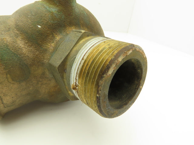 Kunkle Safety Relief Valve Side Outlet 125psig Set Pressure 1-1/4" NPT