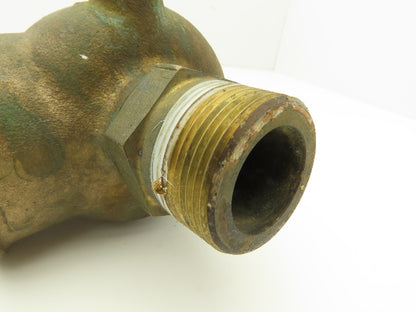 Kunkle Safety Relief Valve Side Outlet 125psig Set Pressure 1-1/4" NPT