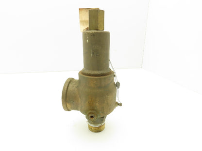 Kunkle Safety Relief Valve Side Outlet 125psig Set Pressure 1-1/4" NPT