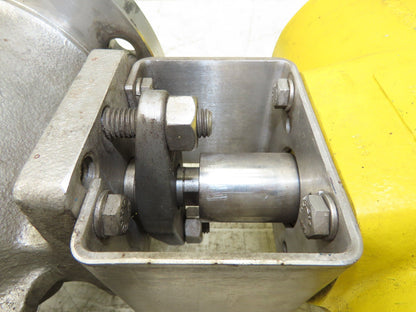 Velan 4" Flanged Ball Valve Hytork Pneumatic Actuator PMV Positioner