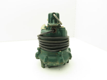 Zoeller M53-D Cast Iron Submersible Sump Pump with Float 1-1/2"npt 115V