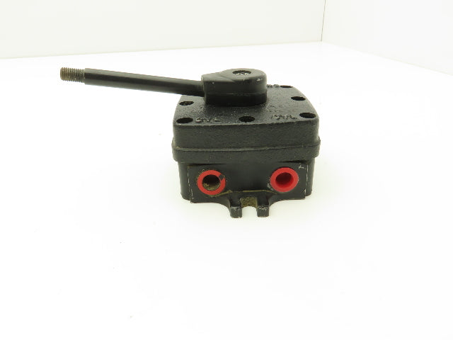 Speedaire 32XC10 Pneumatic Air Control Valve & Manifold 3 P 4 Way 1/4NPT