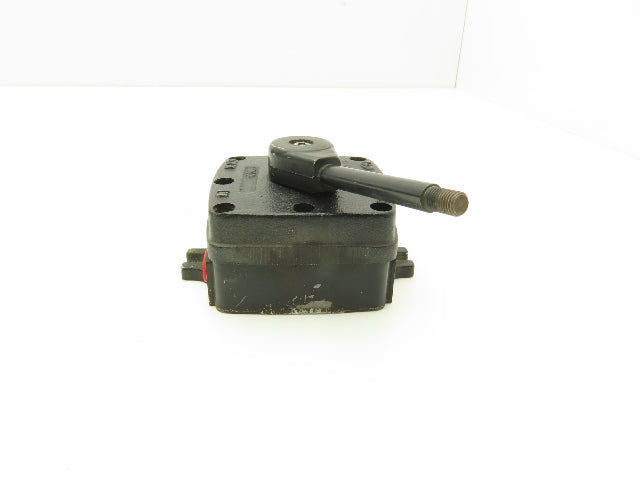 Speedaire 32XC10 Pneumatic Air Control Valve & Manifold 3 P 4 Way 1/4NPT