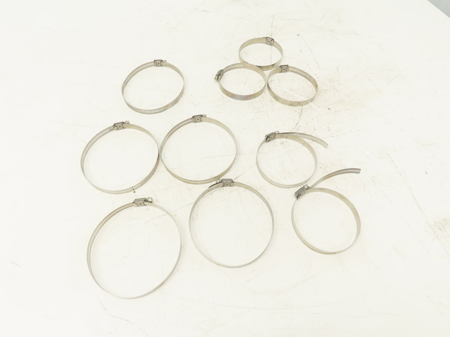 Breeze Aero-Seal Clamp Ring Duct Band Hose Rim 4.25" 4.5" Lot of 250+