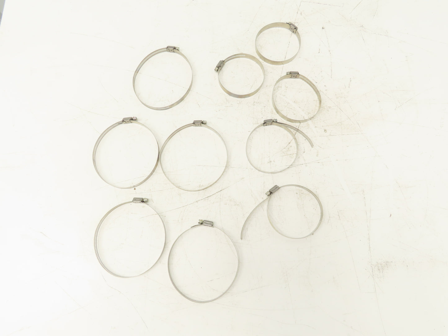 Breeze Aero-Seal Clamp Ring Duct Band Hose Rim 4.25" 4.5" Lot of 250+