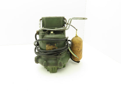 Zoeller M53-D Cast Iron Submersible Sump Pump with Float 1-1/2"npt 115V