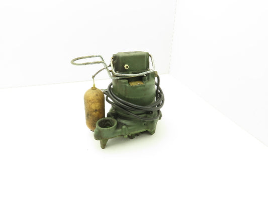 Zoeller M53-D Cast Iron Submersible Sump Pump with Float 1-1/2"npt 115V