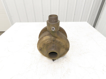 Burks GNB6-1-1/2-AB-6.25 Bronze Centrifugal Pump 2"x 1.5"npt Bronze Impeller