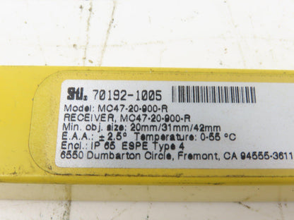 STI MC47-20-900-R Light Curtain Receiver Micro Safe 36" Long
