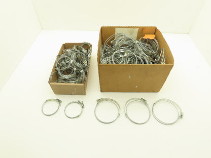 Seiho Kanaflex Clamp Ring Duct Band Hose Rim 3" 4" Lot of 140