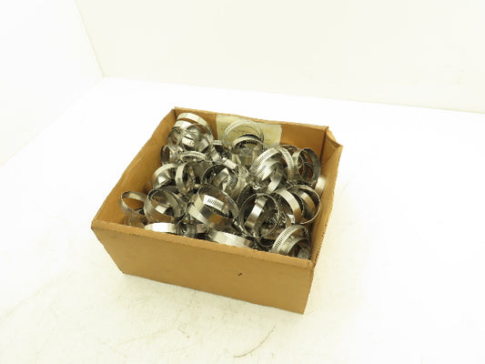 Various Mfr Clamp Ring Duct Band Hose Rim 2.5" 2.75" 3" 3.5" Lot of 120+