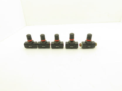 ARO F03/FO4 Needle Valve 5/8"NPT 9 Position Lot of 5