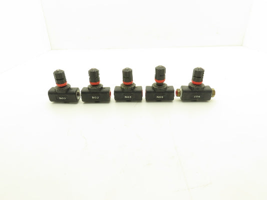 ARO F03/FO4 Needle Valve 5/8"NPT 9 Position Lot of 5