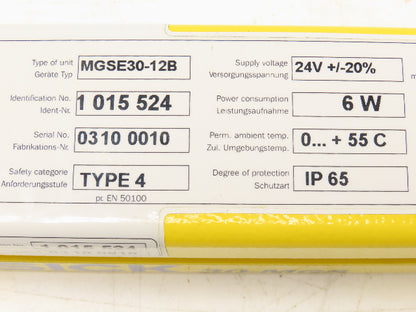 Sick MGSE30-12B Safety Light Curtain Receiver 300mm