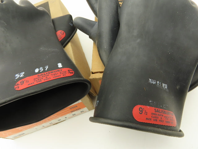 Salisbury E011B Lineman's Gloves Size 9-1/2 Lot of 2