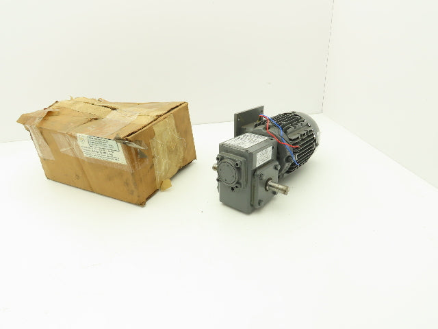 Motor Productions Intl 63 HDR 1818 EP 005 Gearmotor 5:1 Reducer 1/4Hp 230V 3PH