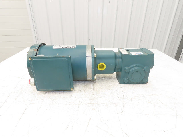Reliance P14G9258H Gearmotor 5:1 Tigear Reducer 345rpm 2Hp 230/460V LH 145TC
