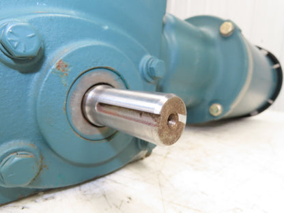 Reliance P14G9258H Gearmotor 5:1 Tigear Reducer 345rpm 2Hp 230/460V LH 145TC