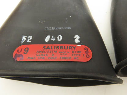 Salisbury E011B Lineman's Gloves Size 9 Lot of 5