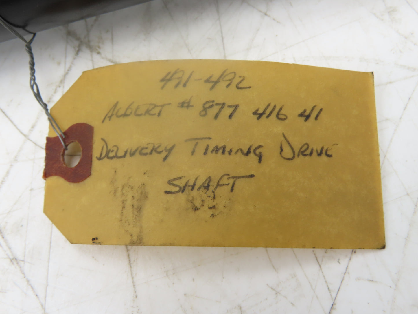 Elbe Double Universal Slip Joint Drive Shaft Length 862mm Flange 57mm Shaft 28mm