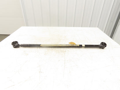 Elbe Double Universal Slip Joint Drive Shaft Length 862mm Flange 57mm Shaft 28mm