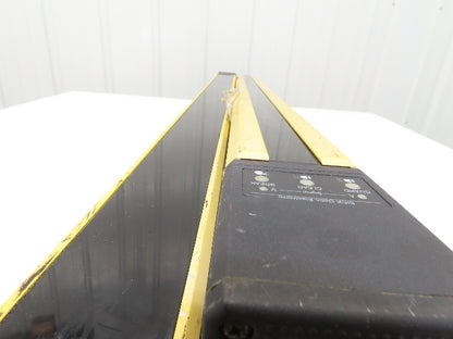 Sick AGSE 1200 Series Safety Light Curtain Emitter/Receiver Set 1183mm x 6m