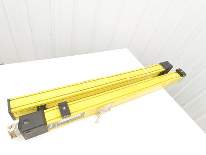 Sick AGSE 1200 Series Safety Light Curtain Emitter/Receiver Set 1183mm x 6m