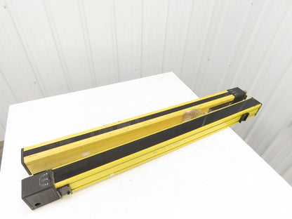 Sick AGSE 1200 Series Safety Light Curtain Emitter/Receiver Set 1183mm x 6m