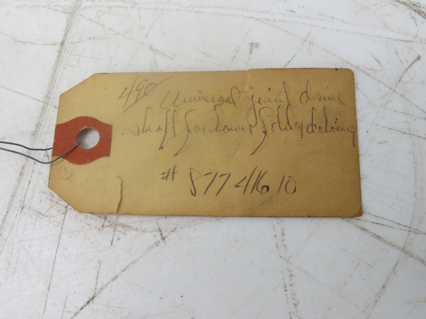 Elbe Double Universal Slip Joint Drive Shaft Length 123cm Bore 1/2" Shaft 32mm