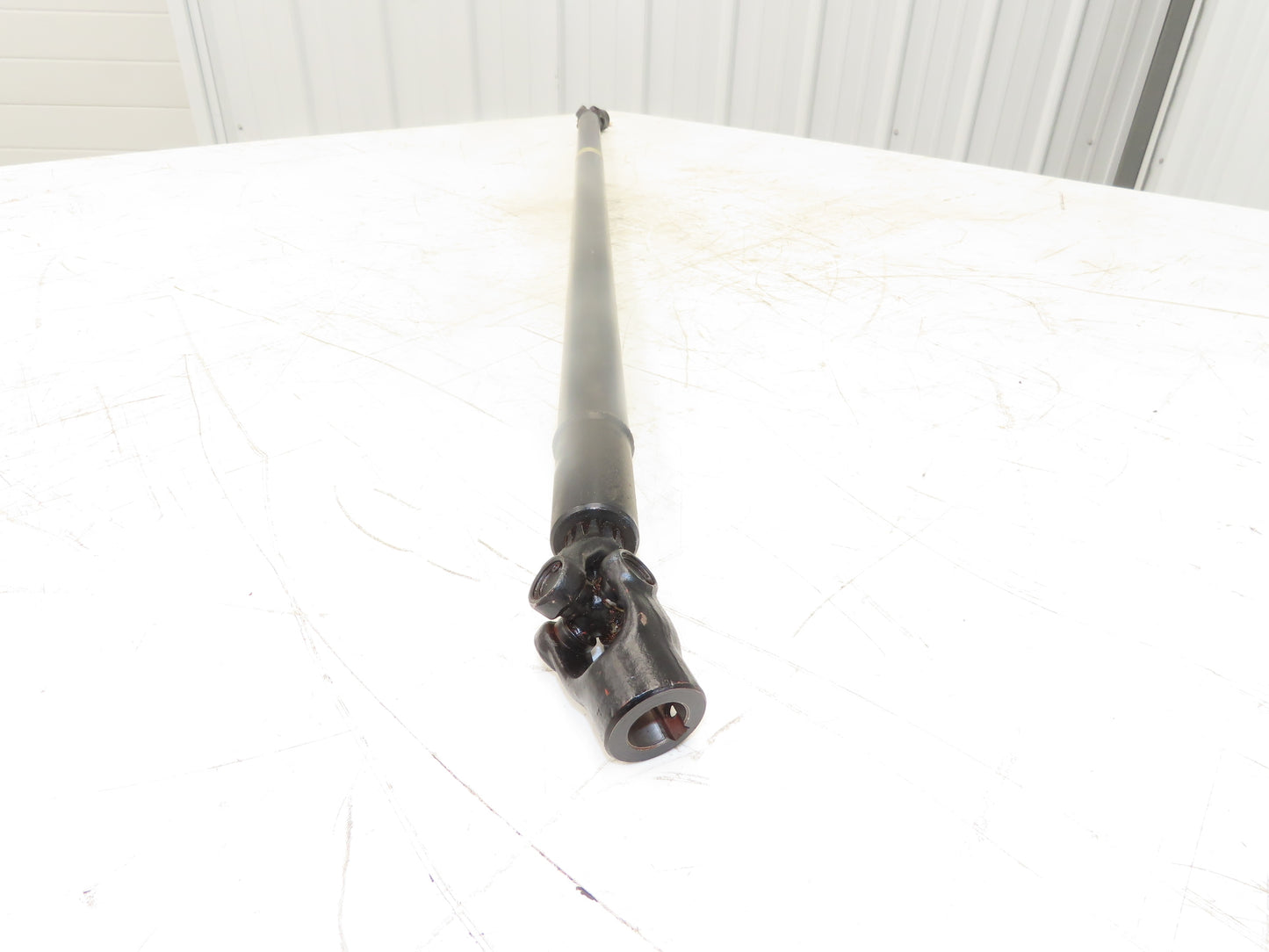 Elbe Double Universal Slip Joint Drive Shaft Length 123cm Bore 1/2" Shaft 32mm