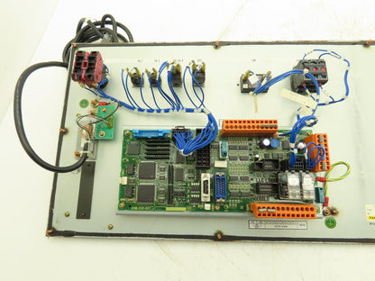 Fanuc A20B-2101-0370 A05B-2502-C053 Operator Control Panel WITH KEY