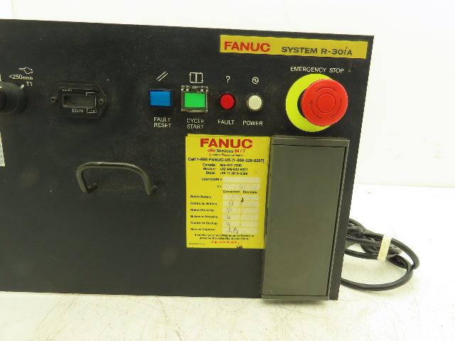 Fanuc A20B-2101-0370 A05B-2502-C053 Operator Control Panel WITH KEY